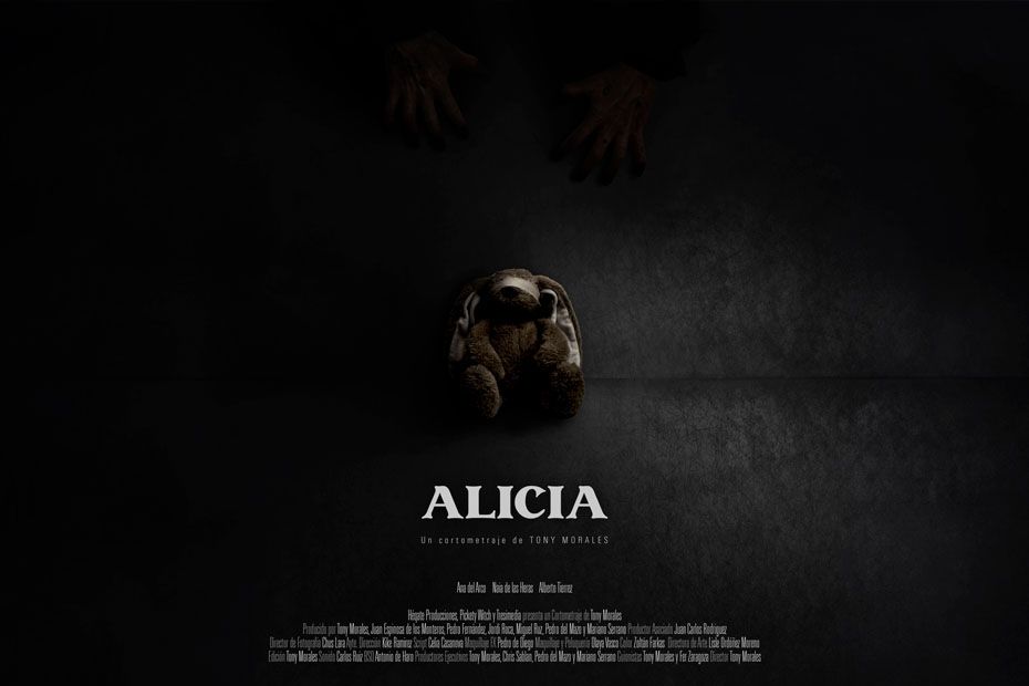 Alicia - nuevo cortometraje de terror de Tony Morales